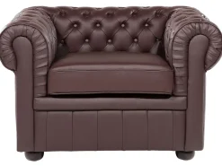 New Komplet wypoczynkowy dla 4 osób CHESTERFIELD Skóra naturalna Kolekcje Sof|Sofy Skórzane