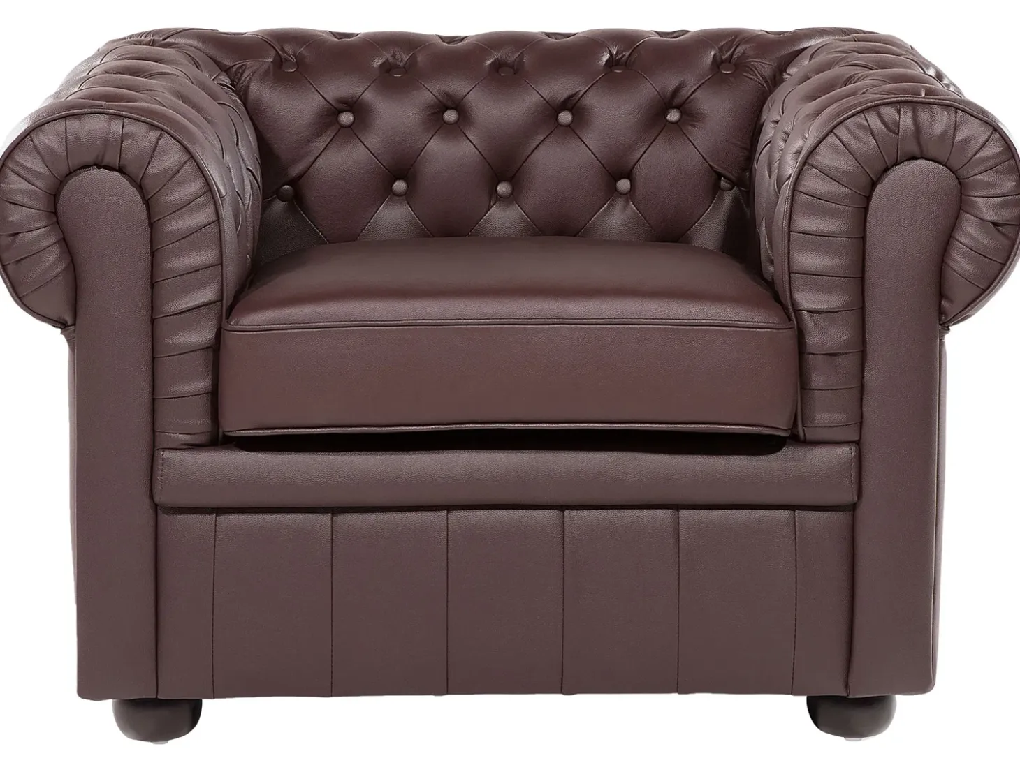 New Komplet wypoczynkowy dla 4 osób CHESTERFIELD Skóra naturalna Kolekcje Sof|Sofy Skórzane