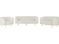 Outlet Komplet wypoczynkowy dla 6 osób LOEN Boucle Sofy Tapicerowane|Kolekcje Sof
