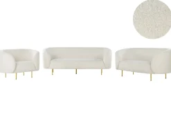 Outlet Komplet wypoczynkowy dla 6 osób LOEN Boucle Sofy Tapicerowane|Kolekcje Sof