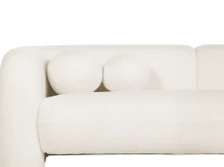 Discount Komplet wypoczynkowy dla 5 osób LEIREN Boucle Sofy Tapicerowane|Kolekcje Sof
