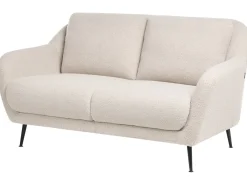 Discount Komplet wypoczynkowy dla 3 osób EIBY Boucle Beżowy Sofy Tapicerowane|Kolekcje Sof