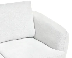 Discount Komplet wypoczynkowy dla 3 osób KJAER Złamana biel Sofy Tapicerowane|Kolekcje Sof