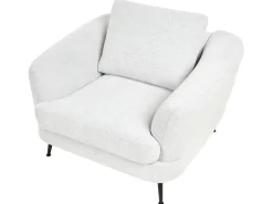 Discount Komplet wypoczynkowy dla 3 osób KJAER Złamana biel Sofy Tapicerowane|Kolekcje Sof