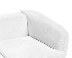 Discount Komplet wypoczynkowy dla 3 osób KJAER Złamana biel Sofy Tapicerowane|Kolekcje Sof