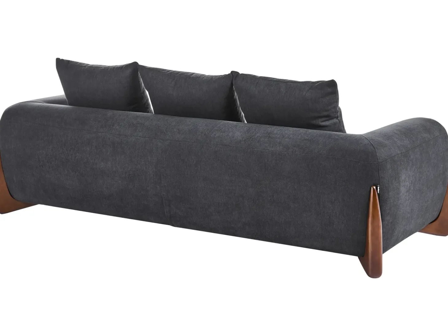 Outlet Komplet wypoczynkowy dla 6 osób VINLIDEN Czarny Sofy Tapicerowane|Kolekcje Sof