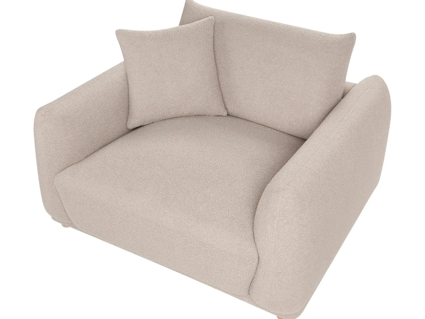 Outlet Komplet wypoczynkowy dla 5 osób JUBEK Boucle Sofy Tapicerowane|Kolekcje Sof