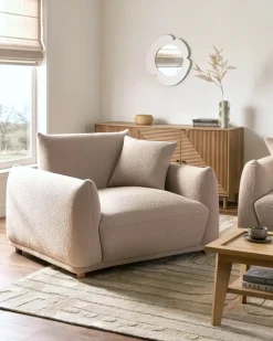 Outlet Komplet wypoczynkowy dla 5 osób JUBEK Boucle Sofy Tapicerowane|Kolekcje Sof