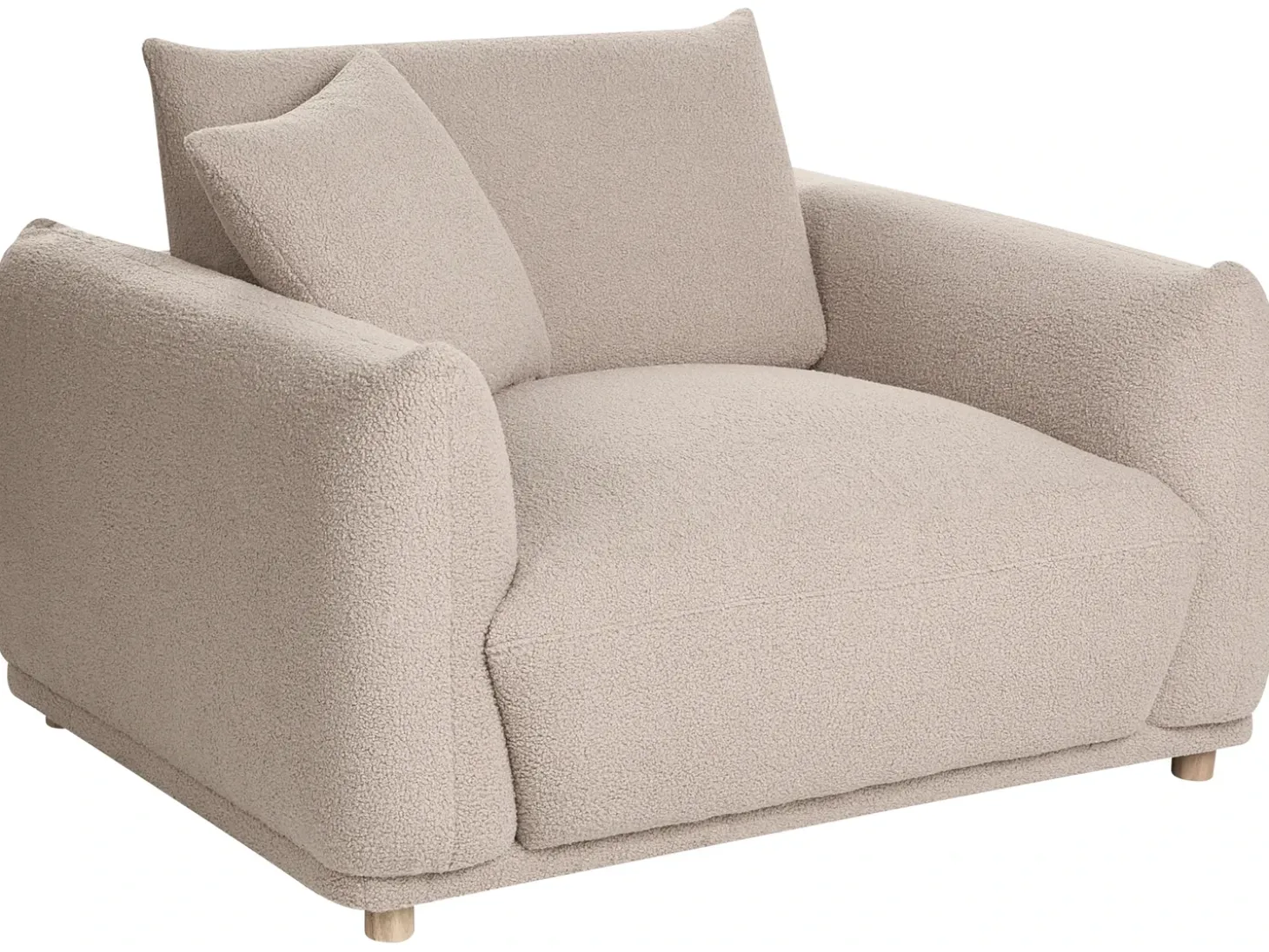 Outlet Komplet wypoczynkowy dla 5 osób JUBEK Boucle Sofy Tapicerowane|Kolekcje Sof