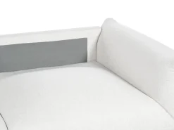 Clearance Komplet wypoczynkowy dla 5 osób LUVOS Złamana biel Sofy Tapicerowane|Wszystkie Sofy