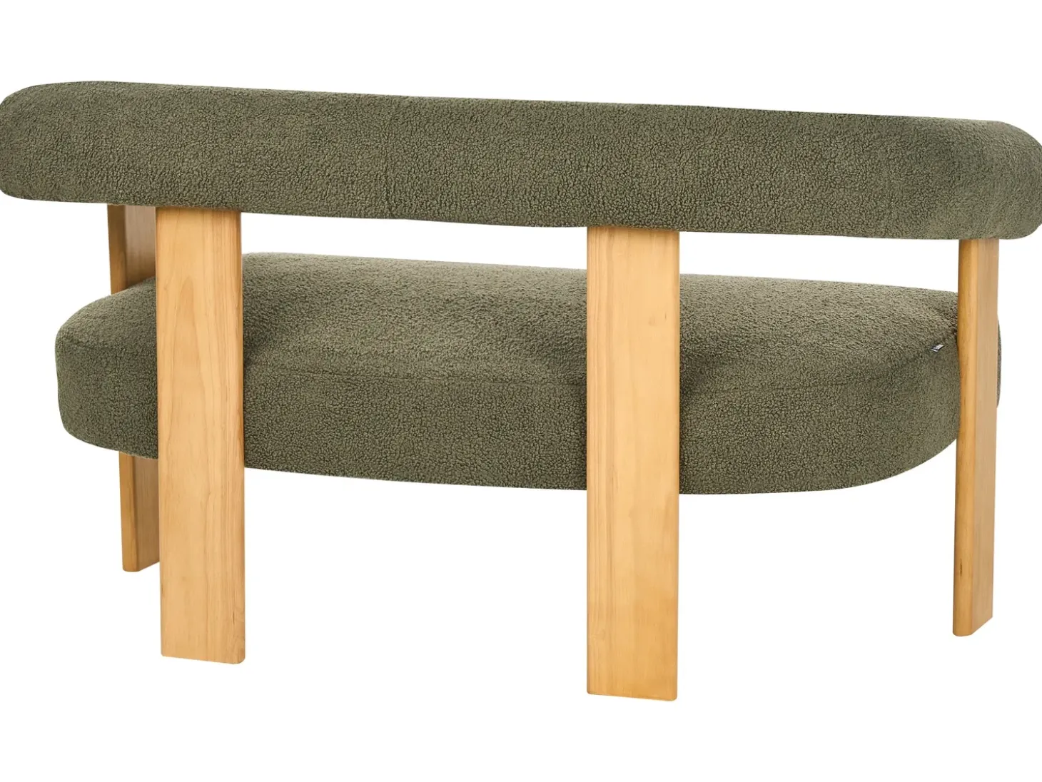 Discount Komplet wypoczynkowy ILBRO Boucle Zielony/ jasny brąz Sofy Tapicerowane|Kolekcje Sof