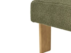 Discount Komplet wypoczynkowy ILBRO Boucle Zielony/ jasny brąz Sofy Tapicerowane|Kolekcje Sof