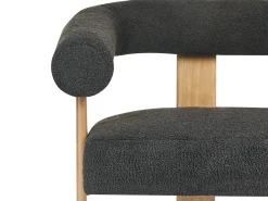 Outlet Komplet wypoczynkowy ILBRO Boucle Czarny/ jasny brąz Sofy Tapicerowane|Kolekcje Sof