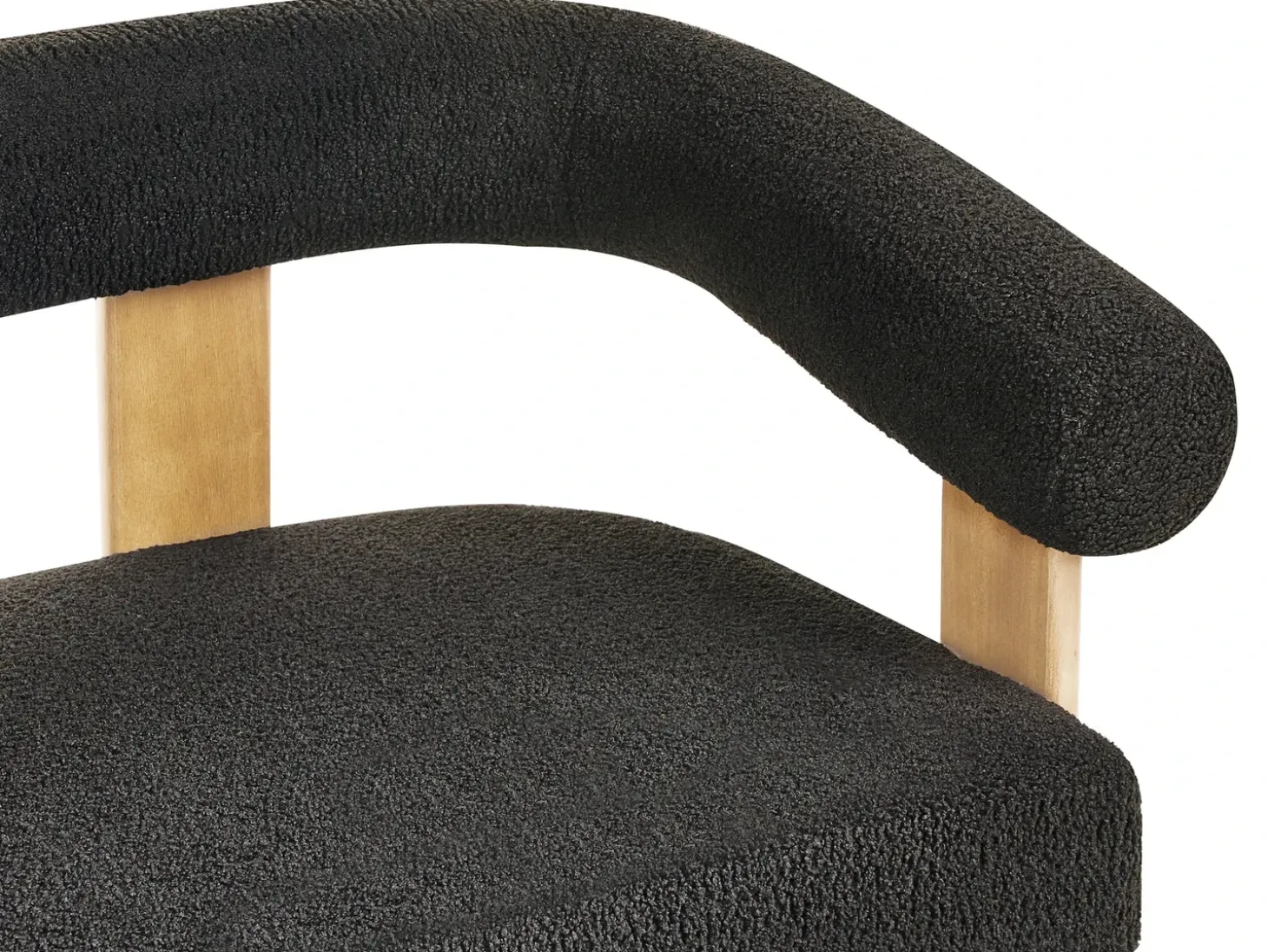 Outlet Komplet wypoczynkowy ILBRO Boucle Czarny/ jasny brąz Sofy Tapicerowane|Kolekcje Sof