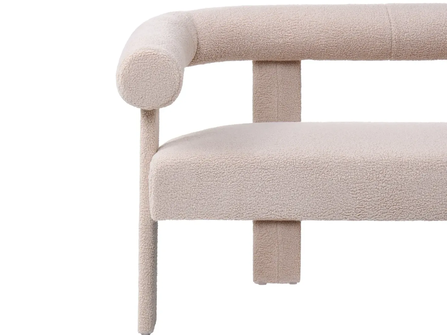 Sale Komplet wypoczynkowy ILBRO Boucle Jasno Sofy Tapicerowane|Kolekcje Sof