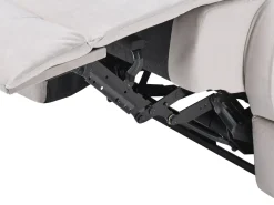 Outlet Komplet wypoczynkowy z elektryczną funkcją relaksu dla 6 osób BERGEN Welur Jasno Z portem USB Sofy Tapicerowane|Kolekcje Sof