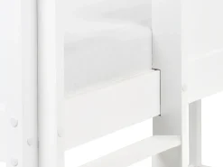 Best Łóżko na antresoli Domek Drewno sosnowe DIENNE 90 x 200 cm Dzieci Łóżka Piętrowe|Łóżka Drewniane