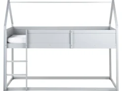Hot Łóżko na antresoli Domek Drewno sosnowe DIENNE 90 x 200 cm Dzieci Łóżka Piętrowe|Łóżka Drewniane