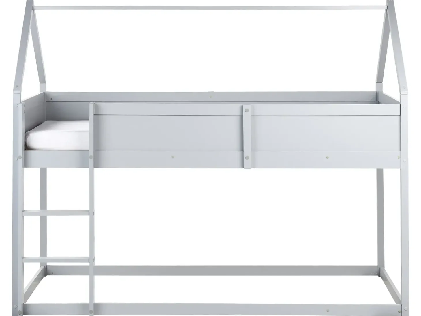 Hot Łóżko na antresoli Domek Drewno sosnowe DIENNE 90 x 200 cm Dzieci Łóżka Piętrowe|Łóżka Drewniane