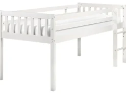 Discount Łóżko na antresoli Drewno PEIPIN 90 x 200 cm Dzieci Łóżka Piętrowe|Łóżka Drewniane