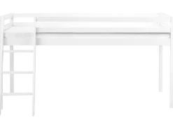 Clearance Łóżko na antresoli Drewno sosnowe ASCOUX 90 x 200 cm Dzieci Łóżka Piętrowe|Łóżka Drewniane