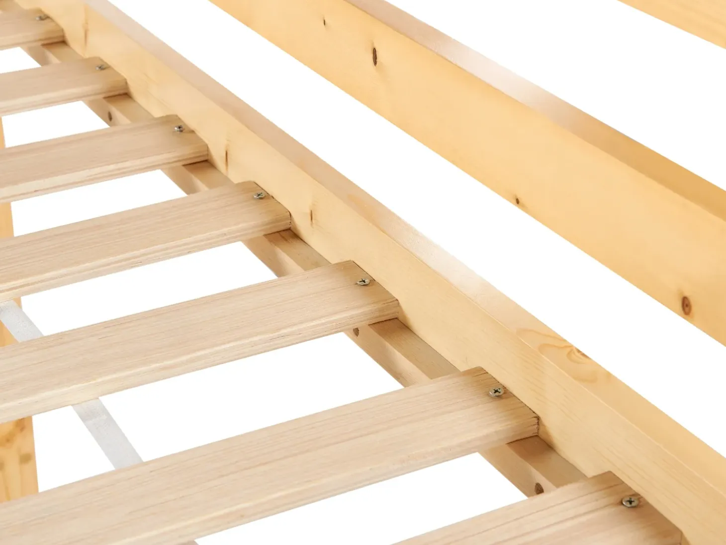 Outlet Łóżko na antresoli z biurkiem Drewno sosnowe LOURY 90 x 200 cm Jasno Dzieci Łóżka Drewniane|Wszystkie Meble I Akcesoria Dziecięce