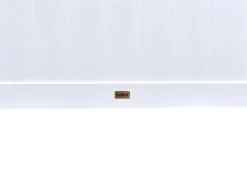 Łóżko na antresoli z biurkiem Drewno sosnowe FOUCAMONT 90 x 200 cm Dzieci Łóżka Piętrowe|Łóżka Drewniane