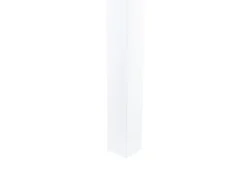 Łóżko na antresoli z biurkiem Drewno sosnowe FOUCAMONT 90 x 200 cm Dzieci Łóżka Piętrowe|Łóżka Drewniane