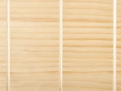 Clearance Łóżko na antresoli z biurkiem Drewno sosnowe FOUCAMONT 90 x 200 cm Jasnobrązowy Dzieci Łóżka Piętrowe|Łóżka Drewniane