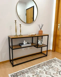 Discount Konsola BELMONT Brązowy Konsole|Wszystkie Stoły