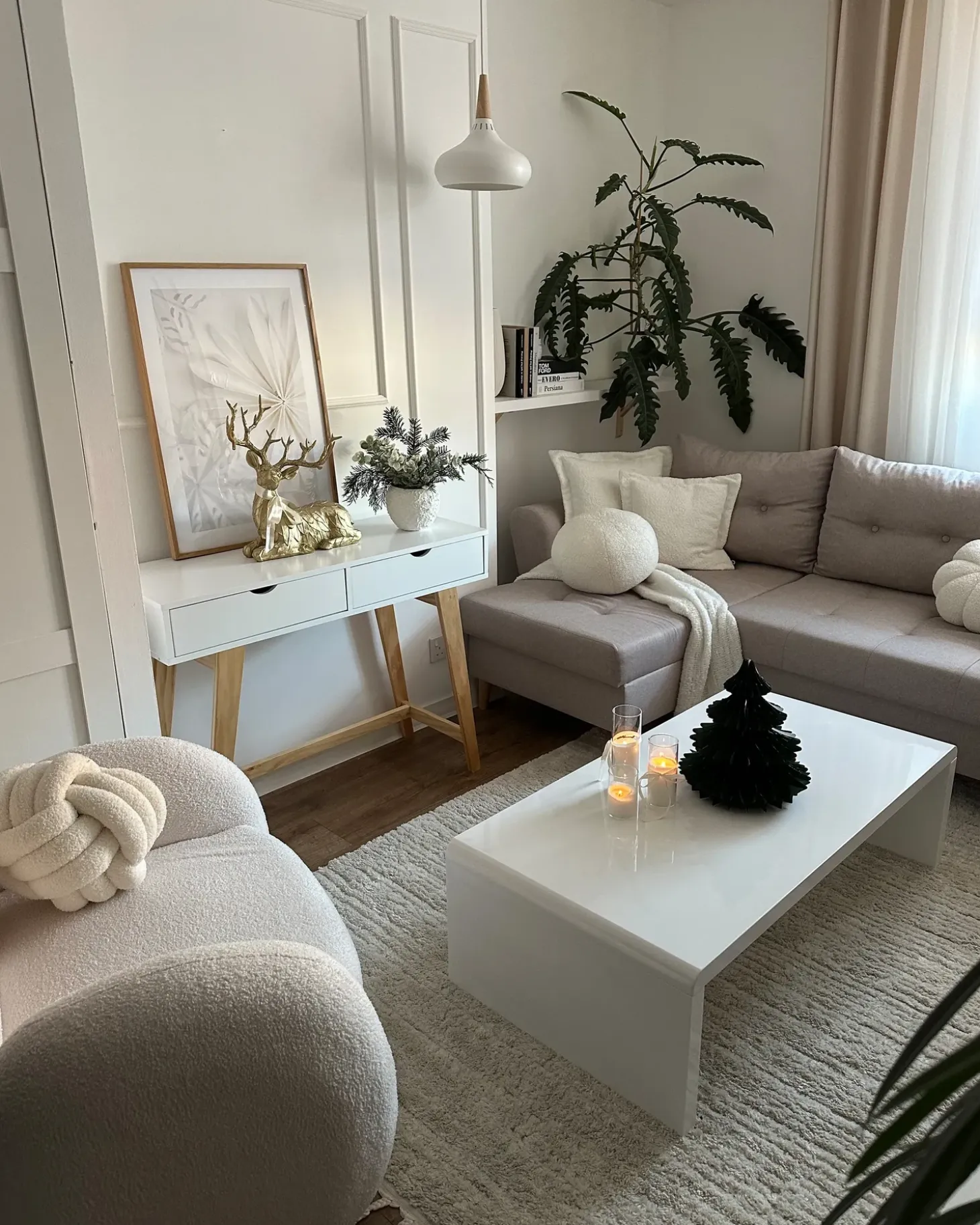 Outlet Konsola SULLY Biały Konsole|Wszystkie Stoły