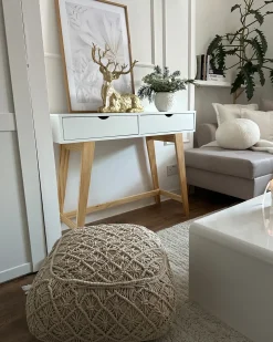 Outlet Konsola SULLY Biały Konsole|Wszystkie Stoły