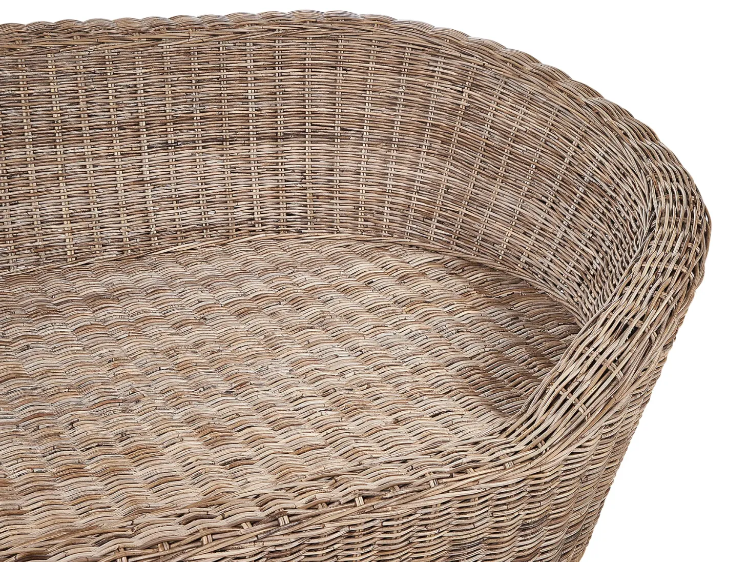 Łóżko ogrodowe CAVO Rattan Naturalny