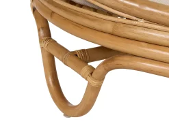 Łóżko ogrodowe ROSSANO Rattan Naturalny
