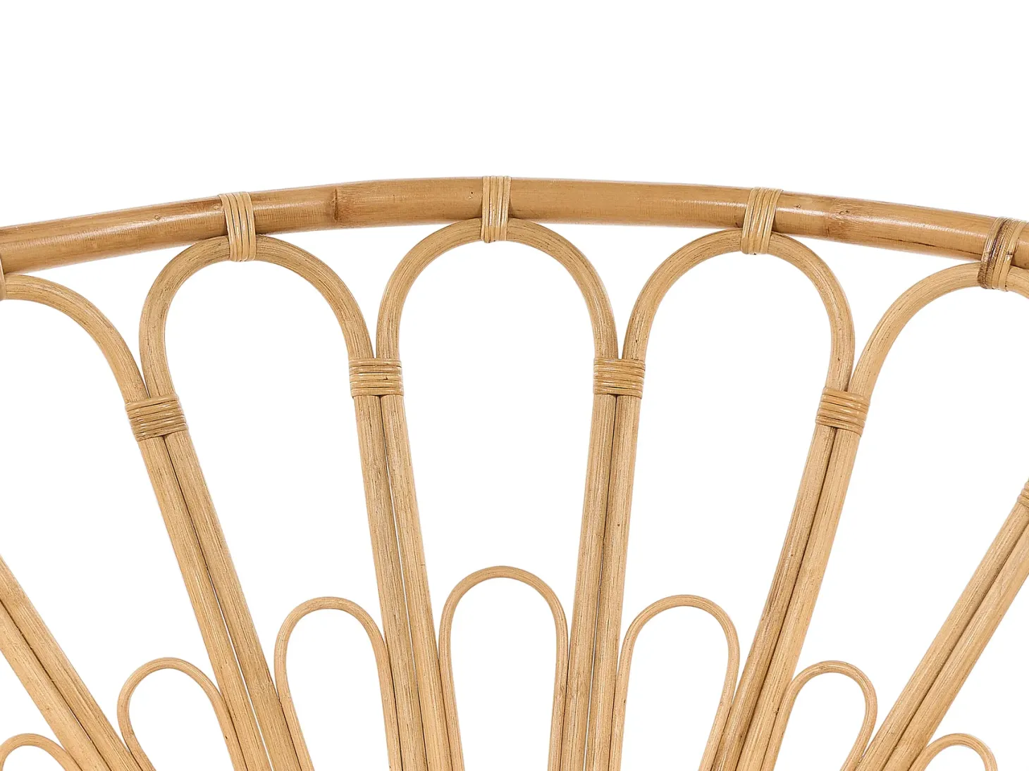 Łóżko ogrodowe ROSSANO Rattan Naturalny