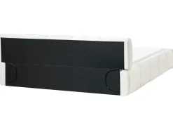Clearance Łóżko ORVILLE 180 x 200 cm Złamana biel Łóżka Tapicerowane|Łóżka Podwójne