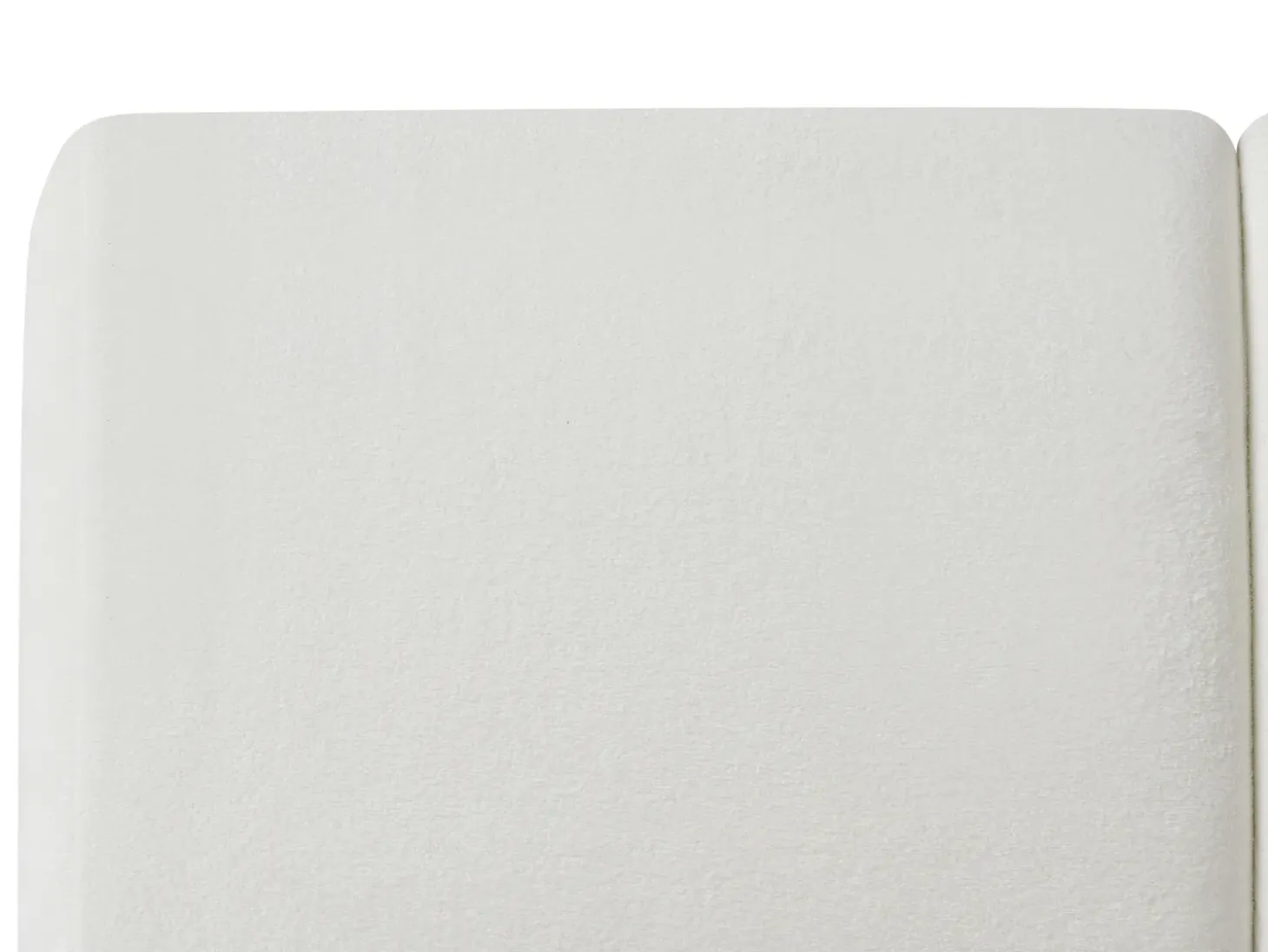 Clearance Łóżko ORVILLE 180 x 200 cm Złamana biel Łóżka Tapicerowane|Łóżka Podwójne