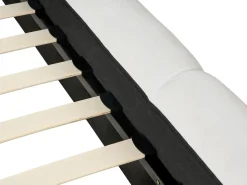 Clearance Łóżko ORVILLE 180 x 200 cm Złamana biel Łóżka Tapicerowane|Łóżka Podwójne