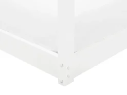 Sale Łóżko piętrowe Domek Drewno sosnowe LABATUT 90 x 200 cm Dzieci Łóżka Piętrowe|Łóżka Drewniane