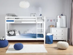 Drewno sosnowe REGAT 90 x 200 cm Dzieci Łóżka Piętrowe|Łóżka Drewniane