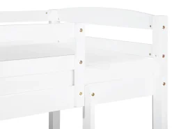 Drewno sosnowe REGAT 90 x 200 cm Dzieci Łóżka Piętrowe|Łóżka Drewniane