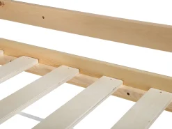 Sale Łóżko piętrowe Drewno sosnowe REVIN 90 x 200 cm Jasno Dzieci Łóżka Piętrowe|Łóżka Drewniane