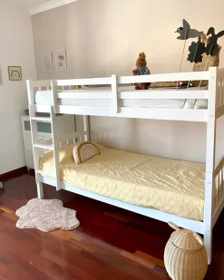 Best Drewno sosnowe REVIN 90 x 200 cm Dzieci Łóżka Piętrowe|Łóżka Drewniane