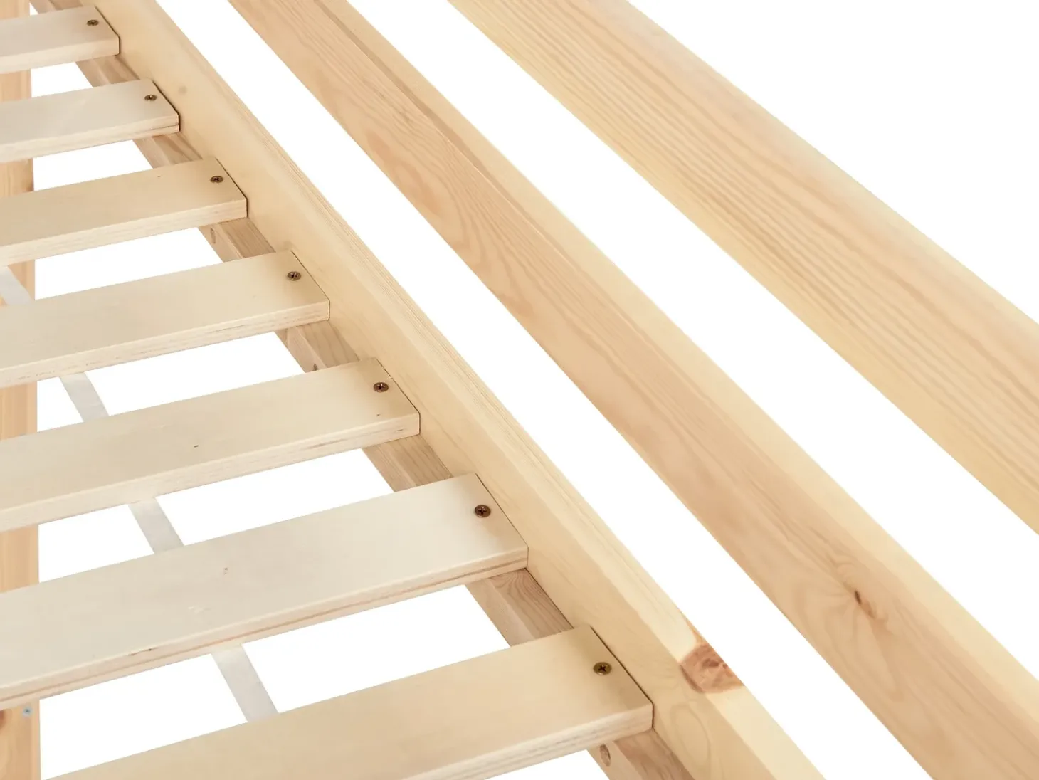 Online Łóżko piętrowe z szufladami GIRGOLS Drewno sosnowe Jasno 90 x 200 cm ze schowkiem Dzieci Łóżka Z Pojemnikiem|Łóżka Piętrowe