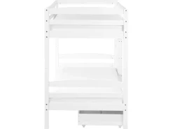 Best REGAT Drewno sosnowe 90 x 200 cm Dzieci Łóżka Z Pojemnikiem|Łóżka Piętrowe