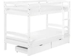 Best REGAT Drewno sosnowe 90 x 200 cm Dzieci Łóżka Z Pojemnikiem|Łóżka Piętrowe