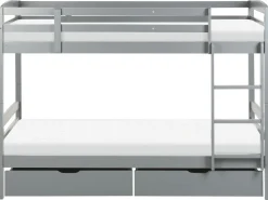 REGAT Drewno sosnowe 90 x 200 cm Dzieci Łóżka Z Pojemnikiem|Łóżka Piętrowe