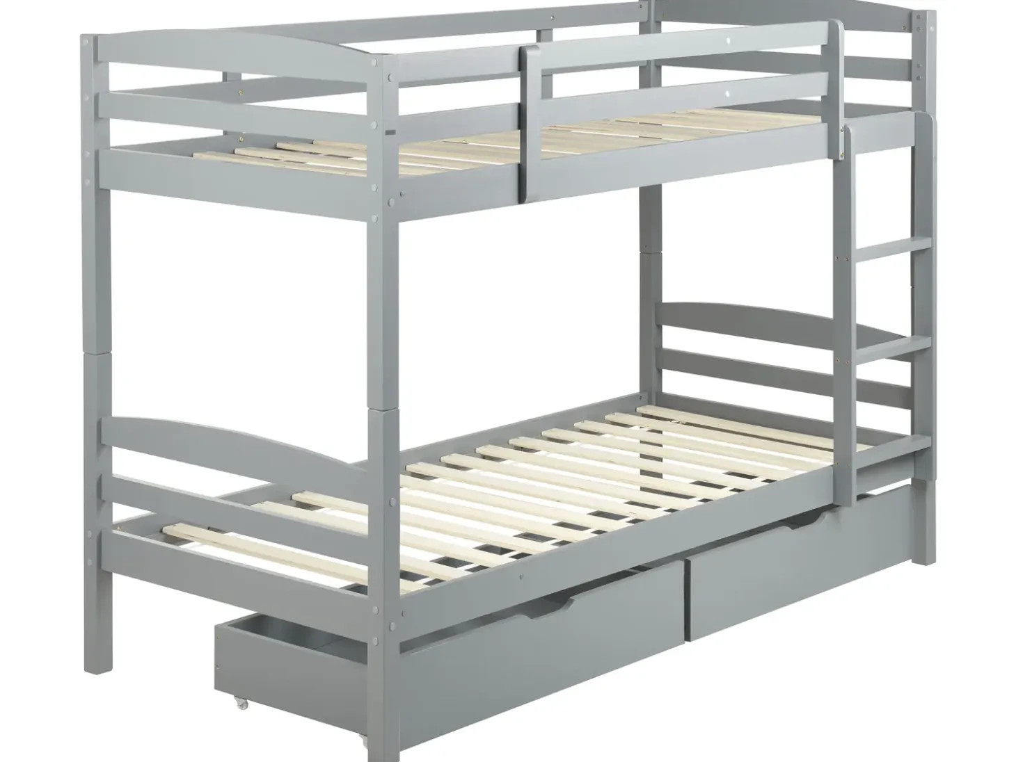 REGAT Drewno sosnowe 90 x 200 cm Dzieci Łóżka Z Pojemnikiem|Łóżka Piętrowe