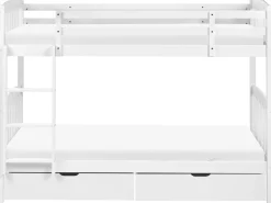 REVIN Drewno sosnowe 90 x 200 cm Dzieci Łóżka Z Pojemnikiem|Łóżka Piętrowe
