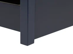 Sale REVIN Drewno sosnowe Granatowy 90 x 200 cm Dzieci Łóżka Z Pojemnikiem|Łóżka Piętrowe